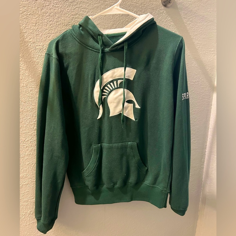 Michigan State University embroidered hoodie size medium